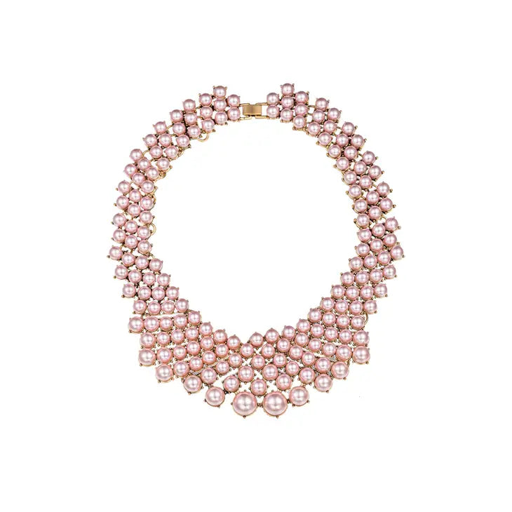 Pink Pearl Necklace